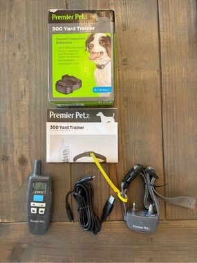 Premier Pet 300 Yard Trainer 8lb+ 6 Months+ Behavior Correct GDT00 - Open Box